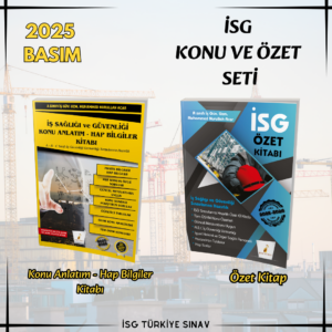 İSG KONU ANLATIM SETİ (2025 basım)