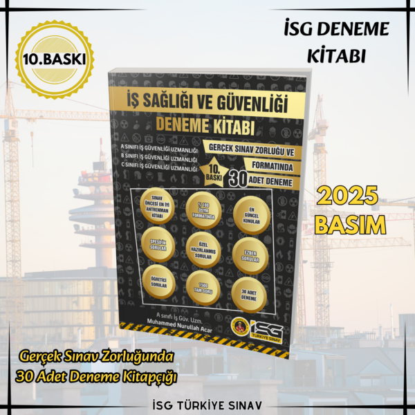 İSG DENEME KİTABI (30 adet gerçek sınav tadında denemeler)