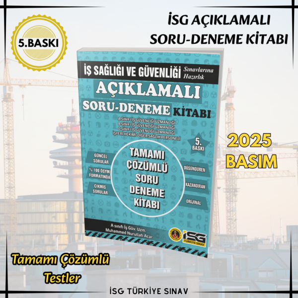 AÇIKLAMALI SORU-DENEME KİTABI (2025, tamamı çözümlü)