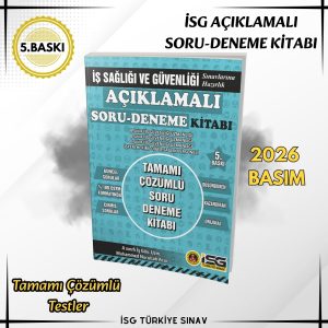 AÇIKLAMALI SORU-DENEME KİTABI (2026, tamamı çözümlü)