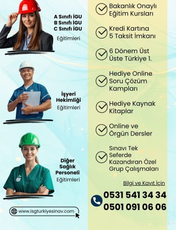 Sefaköy İSG Uzmanlığı Kursu