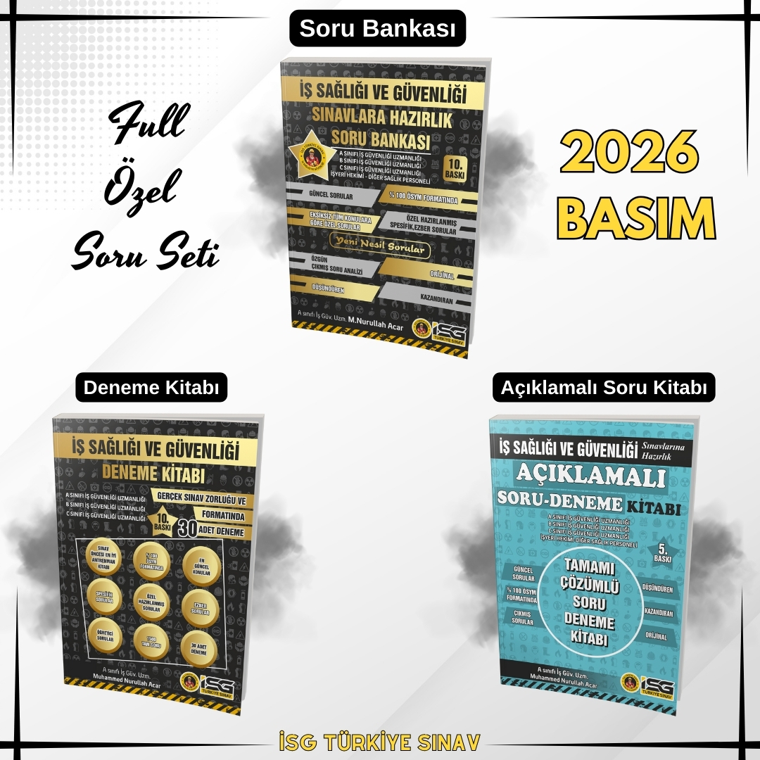İSG FULL SORU SETİ (2026 Basım, binlerce soru)