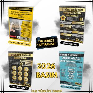 İSG DERECE SETİ (Sınavı Tek Seferde Kazandıran Set-2026)