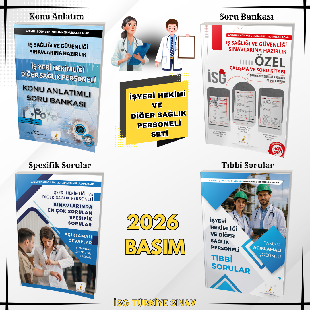 İşyeri Hekimi ve DSP Kazandıran Set (6.baskı, 2026 basım)