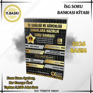 İSG SORU BANKASI (2026-11.baskı-piyasanın en çok satan soru kitabı)