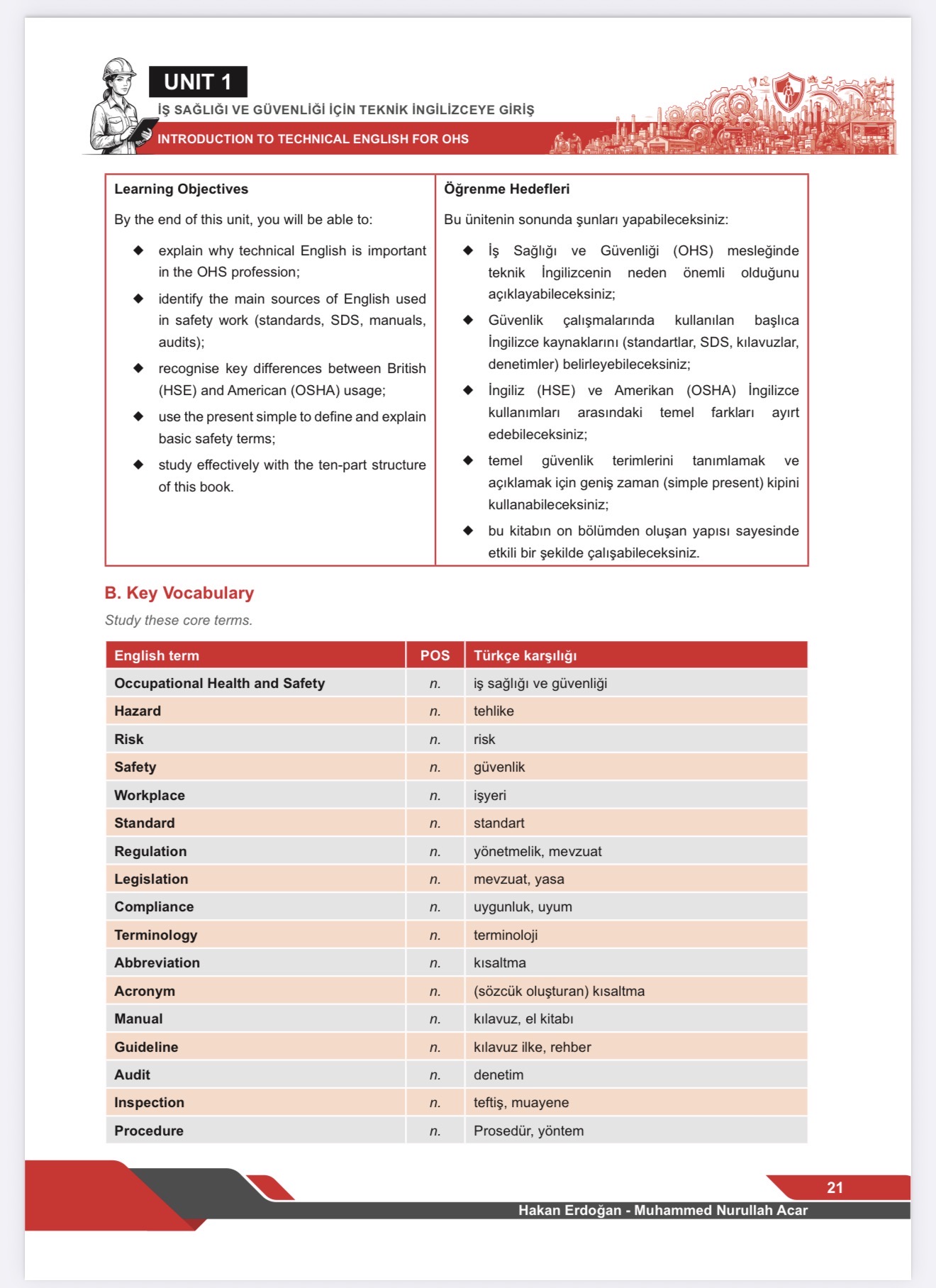 İSG TEKNİK İNGİLİZCE KİTABI (2026 basım) - Görsel 8