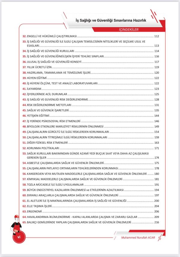 İSG ÖZET KİTAP (3.baskı,renkli ve 2025 basım) - Görsel 5