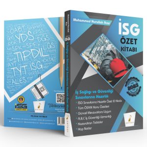 İSG ÖZET KİTAP (5.baskı,renkli ve 2023 basım)