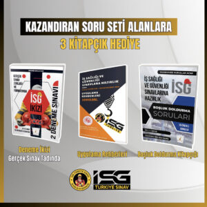 İSG FULL SORU SETİ (2023 Basım, binlerce soru)