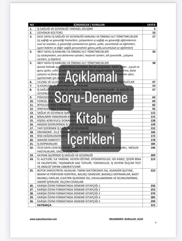 AÇIKLAMALI SORU-DENEME KİTABI (2025 Basım, tamamı çözümlü) - Görsel 4