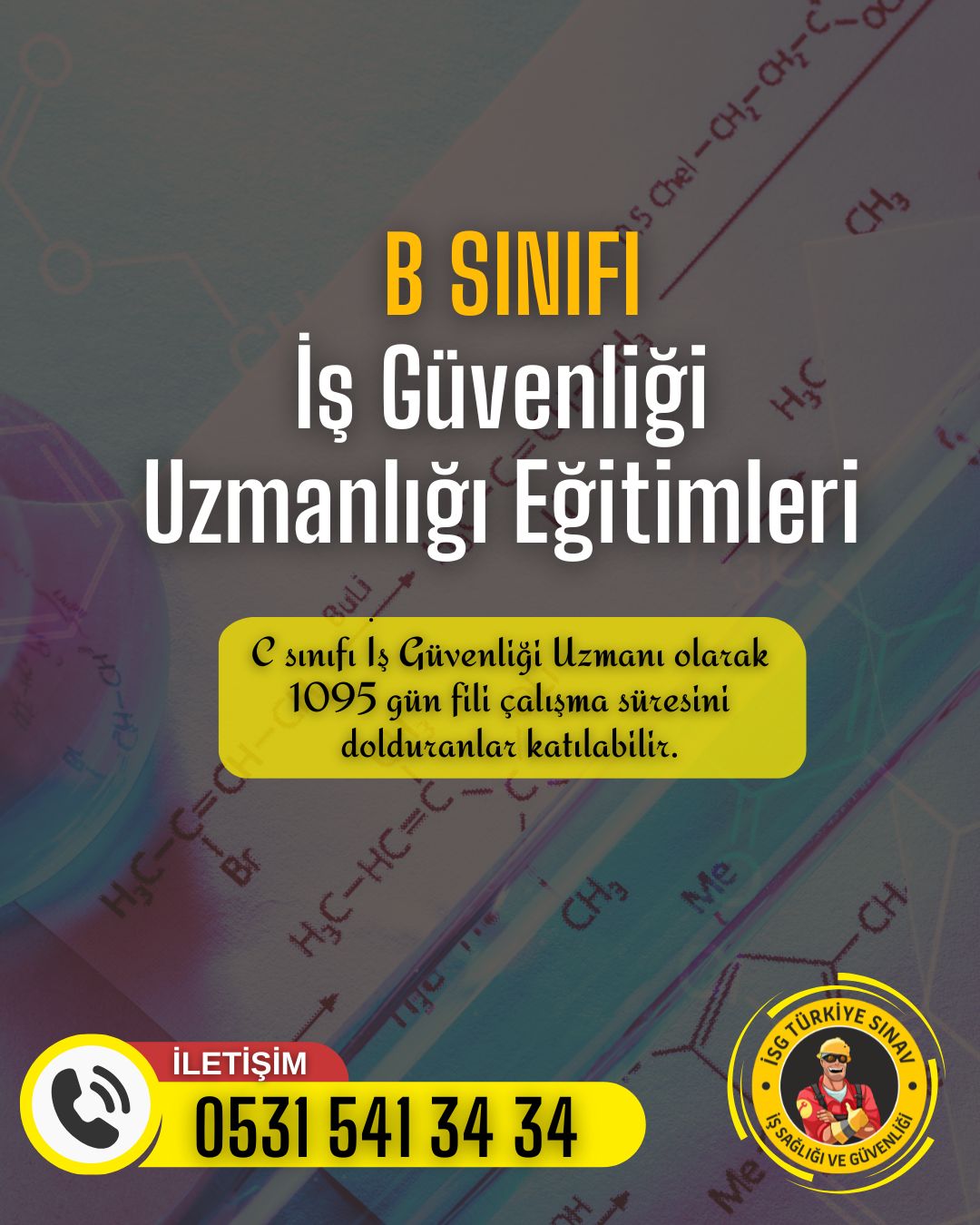 Keban B Sınıfı İş Sağlığı ve Güvenliği Kursu