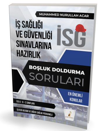 İSG BOŞLUK DOLDURMA KİTAPÇIĞI