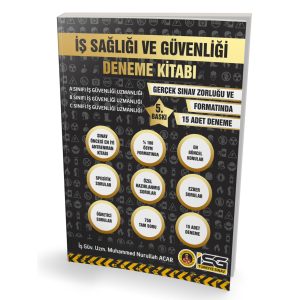 İSG DENEME KİTABI (5.baskı, gerçek sınav zorluğu, 2023 basım)