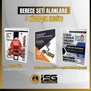 İSG DERECE SETİ (2023 Basım, Sınavı Tek Seferde Kazandıran Set)