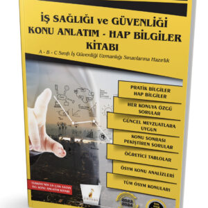 İSG KONU ANLATIM KİTABI HAP BİLGİLER  (10. baskı-tüm konular-2023 basım)