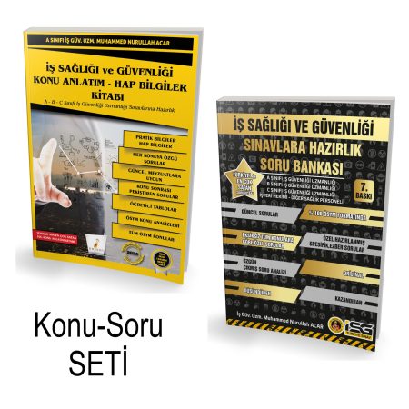 İSG KONU ANLATIM-SORU BANKASI SETİ