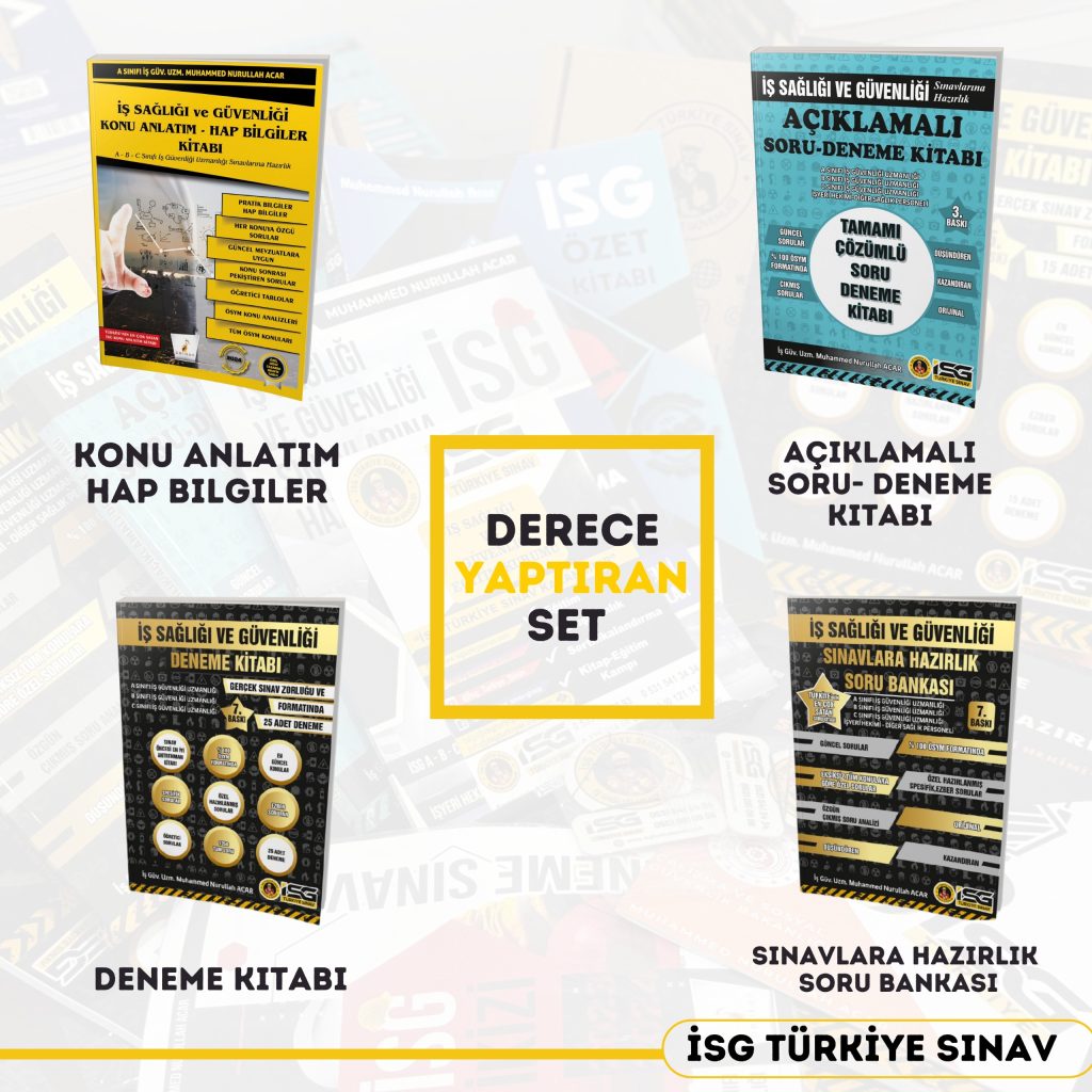 İSG SINAVI DERECE SETİ