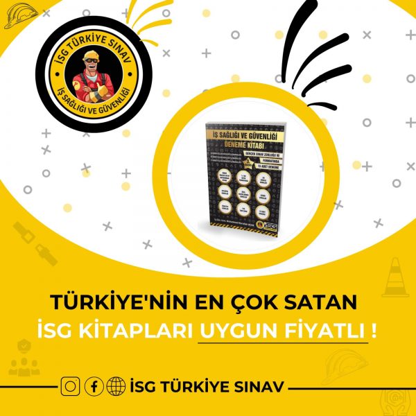 İSG SORU BANKASI - DENEME KİTABI (2024 basım, güncel kitaplar) - Görsel 8