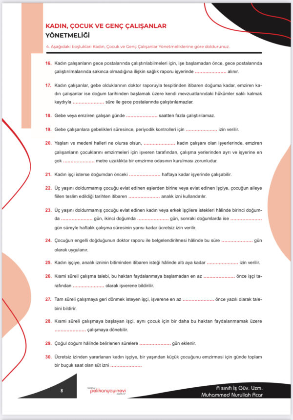 İSG FULL SORU SETİ (2025 Basım, binlerce soru) - Görsel 25