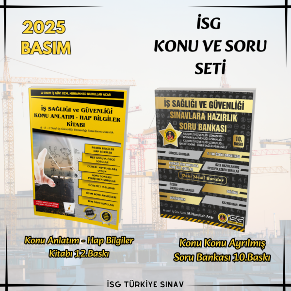 İSG KONU ANLATIM - SORU BANKASI (2025 Basım)