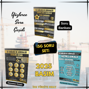 İSG FULL SORU SETİ (2025 Basım, binlerce soru)