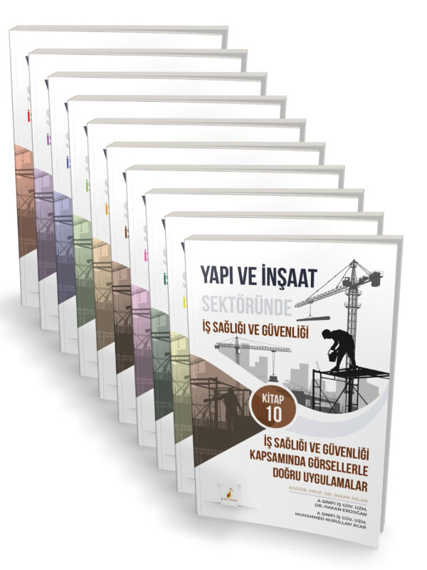 İnşaat Sektöründe İş Sağlığı ve Güvenliği Seti (10 adet kitapçık)
